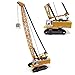 Tipmant Children Alloy Diecast Car Model Toy Excavator Truck Digging Cable Engineering Vehicle Tower Crane Collection Gift for Kids Scale 187 - Image 2