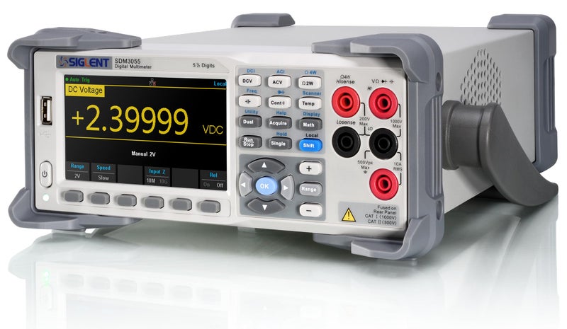 Siglent Technologies SDM3055 55 Digit Digital Multimeter WhiteGrey