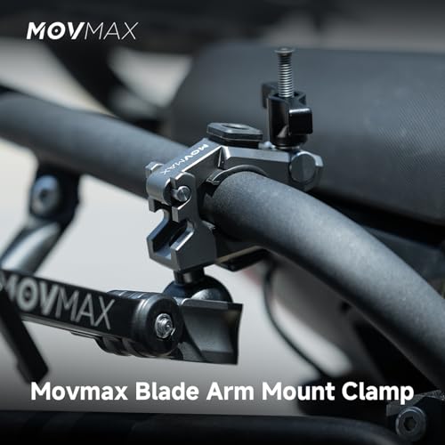 Vaxis Global MOVMAX Tube Clamp Mount with 360° Ball Head for MOVMAX Blade Arm Accessories, Aluminum Alloy & 360° Adjustment - Image 3