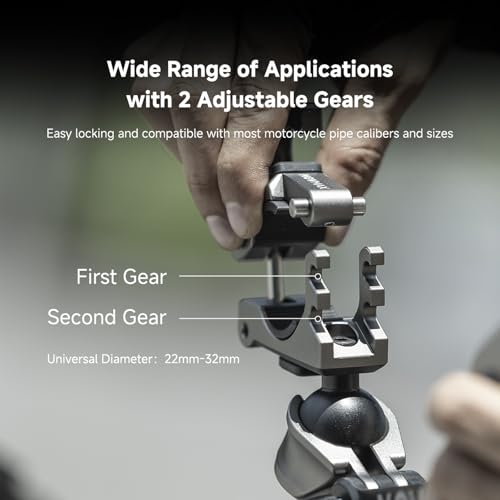 Vaxis Global MOVMAX Tube Clamp Mount with 360° Ball Head for MOVMAX Blade Arm Accessories, Aluminum Alloy & 360° Adjustment - Image 4