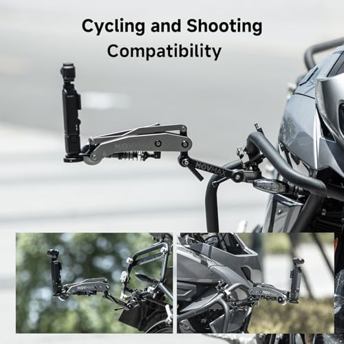 Vaxis Global MOVMAX Tube Clamp Mount with 360° Ball Head for MOVMAX Blade Arm Accessories, Aluminum Alloy & 360° Adjustment - Image 2