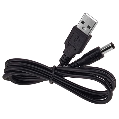 Yeebline USB to DC 5.5x2.1mm Power Cord, 2-Pack 3FT USB 2.0 A Type Male to DC 5V Power Plug Charger Connector Adapter Cable - Image 3
