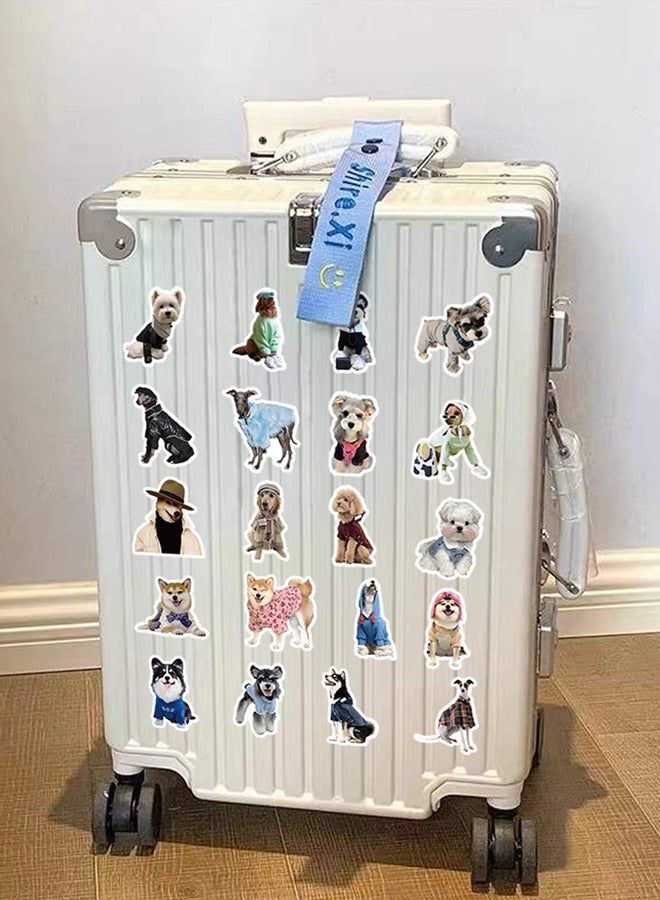 60 Pcs Dog Stickers, Funny Dog Stickers, Cute Dog Stickers, Dog Vinyl Waterproof Stickers Laptop Lun ch Box Skateboard Computer Water Bottle Luggage Sticker Pack for Adults, Teens  - Image 4