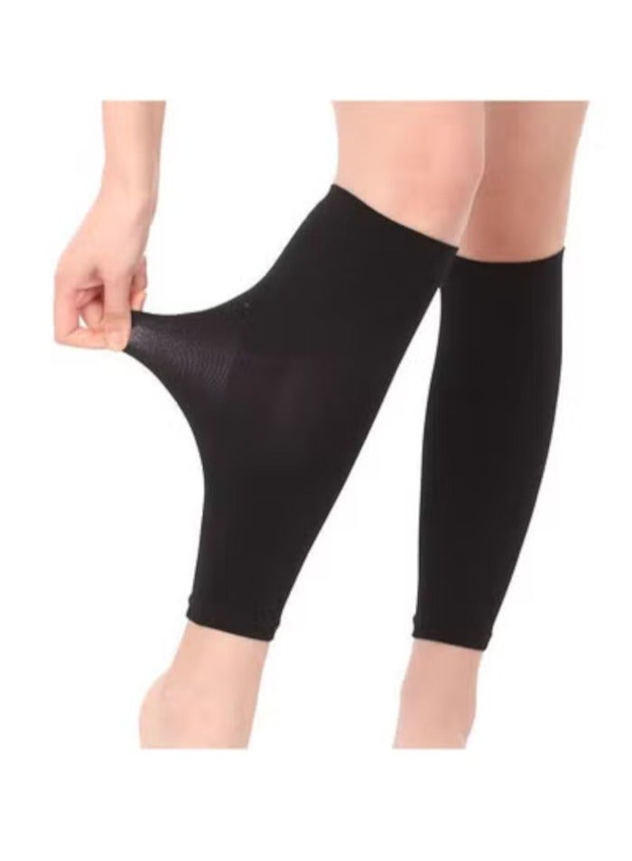 Generic Sports Calf Sleeves Compression Leg Guard Running Football Calf Shin Support Calf Muscle Relieve Wrap  - Image 1