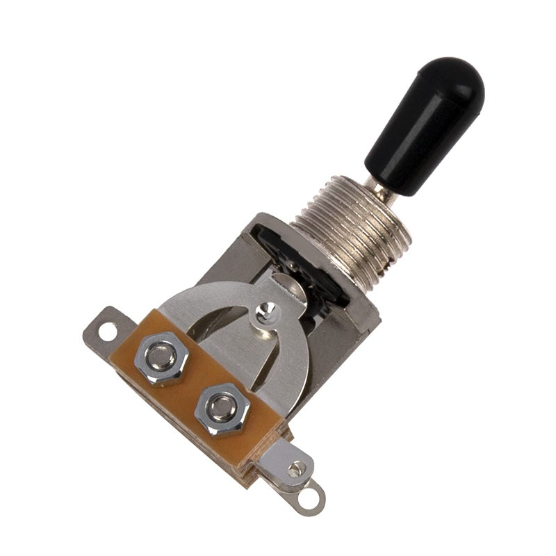 Yootones 3Pcs Yootones 3 Way Short Straight Guitar Toggle Switch Pickup Selector Compatible with SG Epiphone Les Paul Electric Guitar (Silver) - Image 5