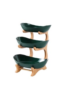 Plates Dinnerware Kitchen Fruit Bowl With Floors, long lasting elegant fruit storage bowls, Luxury Serving Snack Table Plates Serve Dessert Trays for fruits and vegetables