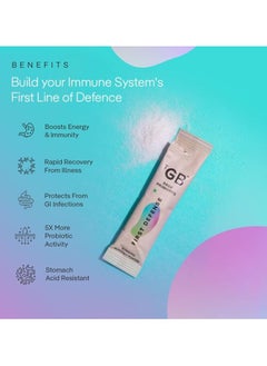 The Good Bug The Good Bug First Defense SuperGut Powder for Healthy Digestion | Immunity Booster Pre & Probiotic Supplement for Men & Women | 2 Billion CFU of Clinically Proven Strains | 15 Days Pack  - Image 2
