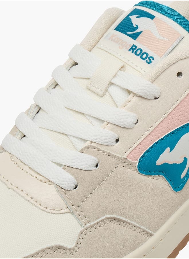 kangaROOS Women's Panelled Sports Shoes with Lace-Up Closure  - Image 4