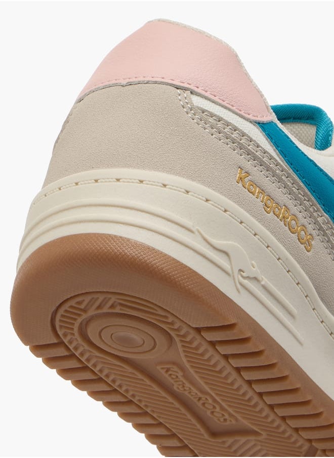 kangaROOS Women's Panelled Sports Shoes with Lace-Up Closure  - Image 5