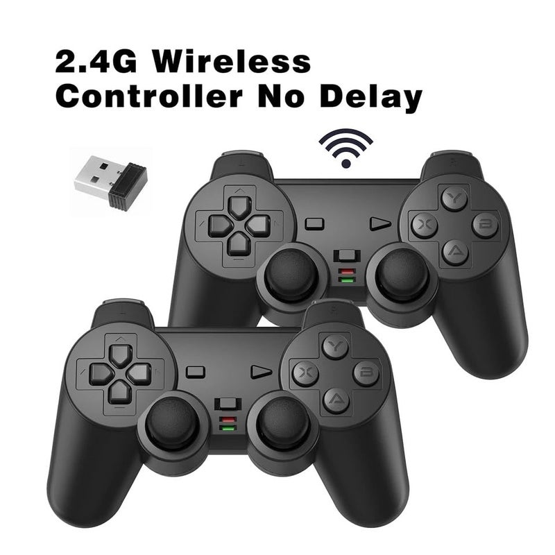 NBCP Retro Game Console with 30 Licensed Classic Games â€“ HDMI Plug & Play TV Game Box with Dual Controllers, WiFi/LAN Online Multiplayer, Rechargeable Option, Compatible with TV/Monitor/Projector - Image 4