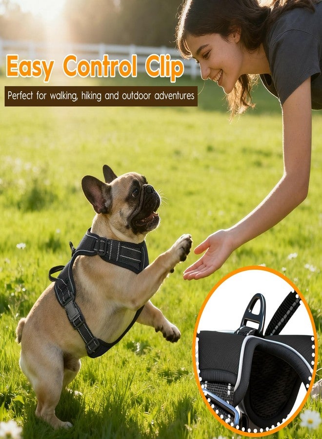 Zero Zoo No Pull Dog Harness, No Chock Reflective Adjustable Soft Padded Pet Vest with Easy Control Handle, Easy Wearing with Stylish, Reinforced Knot, 2 Buckles - Image 2