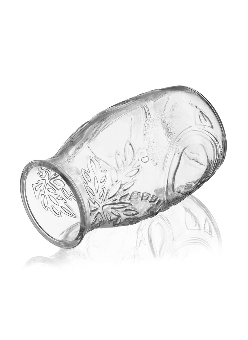 smart serve Smartserve Coconut Cocktail Mocktail Glasses 500ml Each Set of 2 Clear Transparent Tumbler  - Image 5