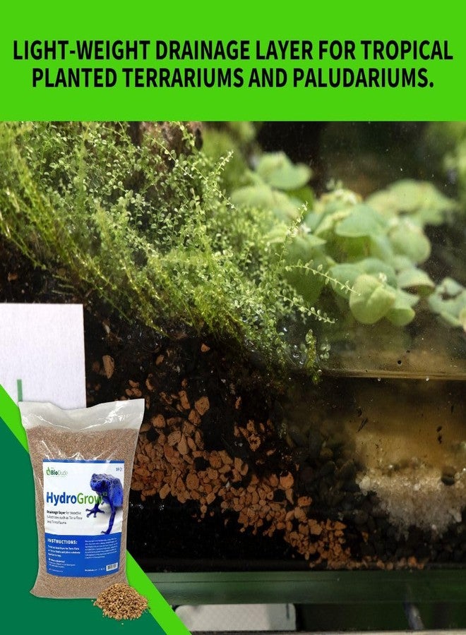 BIODUDE The Bio Dude HydroGrow V1 18 quarts Drainage Layer for Tropical bioactive terrariums, Reptile habitats, hydroponics, aquaculture, Outdoor Drainage and Soil Aeration - Image 2