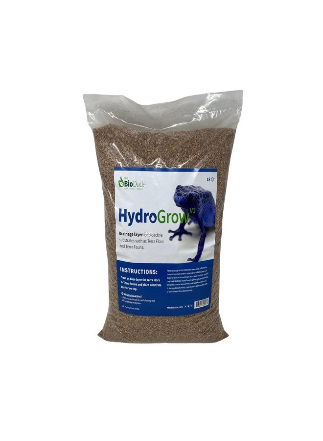 BIODUDE The Bio Dude HydroGrow V1 18 quarts Drainage Layer for Tropical bioactive terrariums, Reptile habitats, hydroponics, aquaculture, Outdoor Drainage and Soil Aeration - Image 1