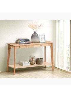 Home Box Nordic Console Sofa Table With 2 Drawers 120 x 75.3 x 40 cm  - Image 1