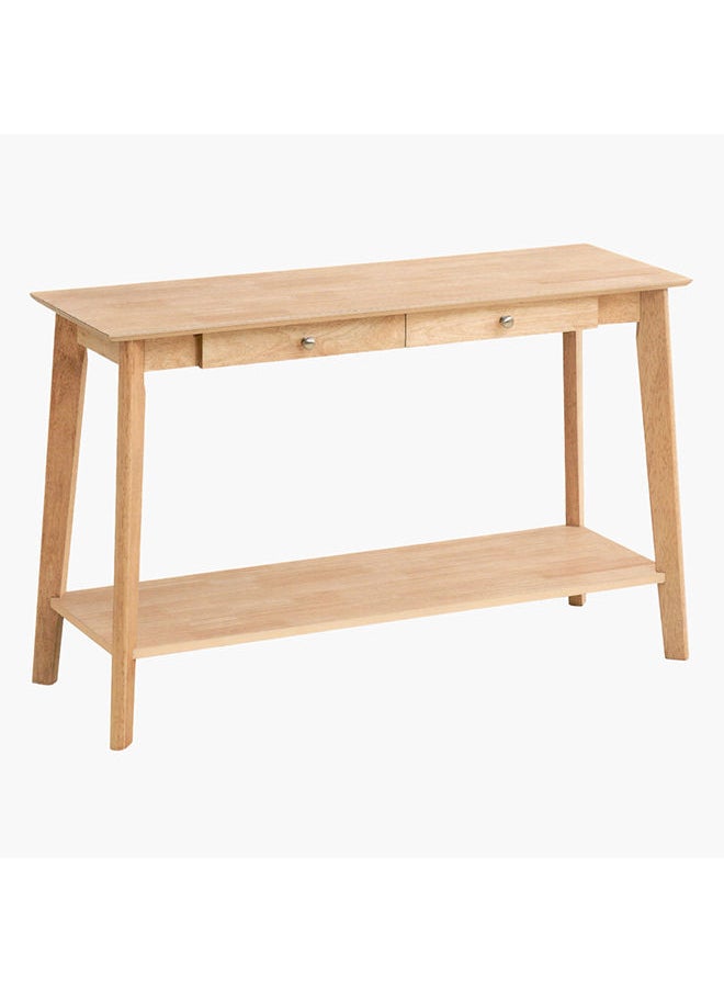 Home Box Nordic Console Sofa Table With 2 Drawers 120 x 75.3 x 40 cm  - Image 2