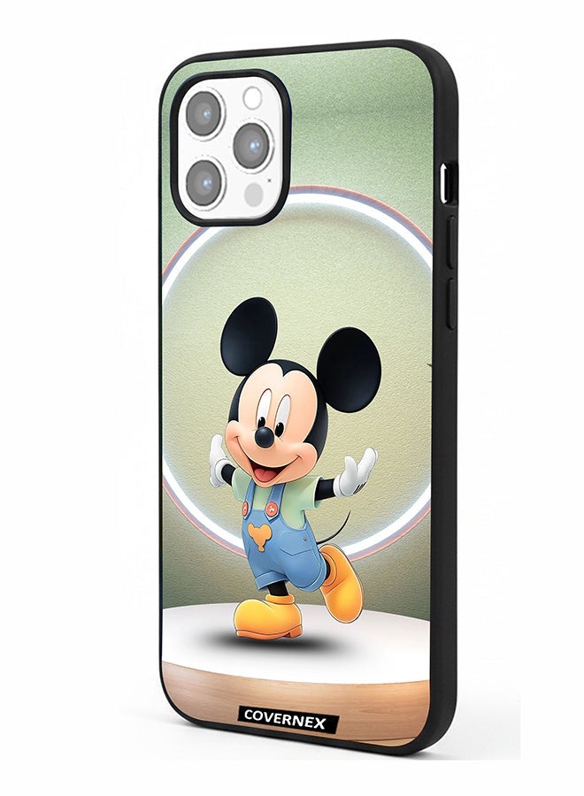 Covernex Apple iPhone 12 Pro Max Protective Case Cover Printed Featuring Mickey Mouse Timeless Joy - Image 1