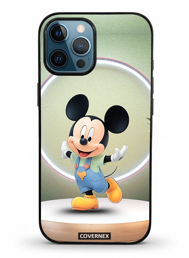 Covernex Apple iPhone 12 Pro Max Protective Case Cover Printed Featuring Mickey Mouse Timeless Joy - Image 2