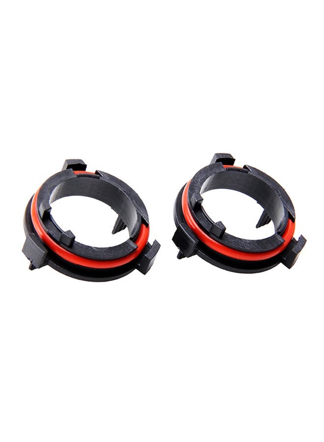 MUNTAQI 2-Piece H7 LED Headlight Bulb Lamp Base - Image 1