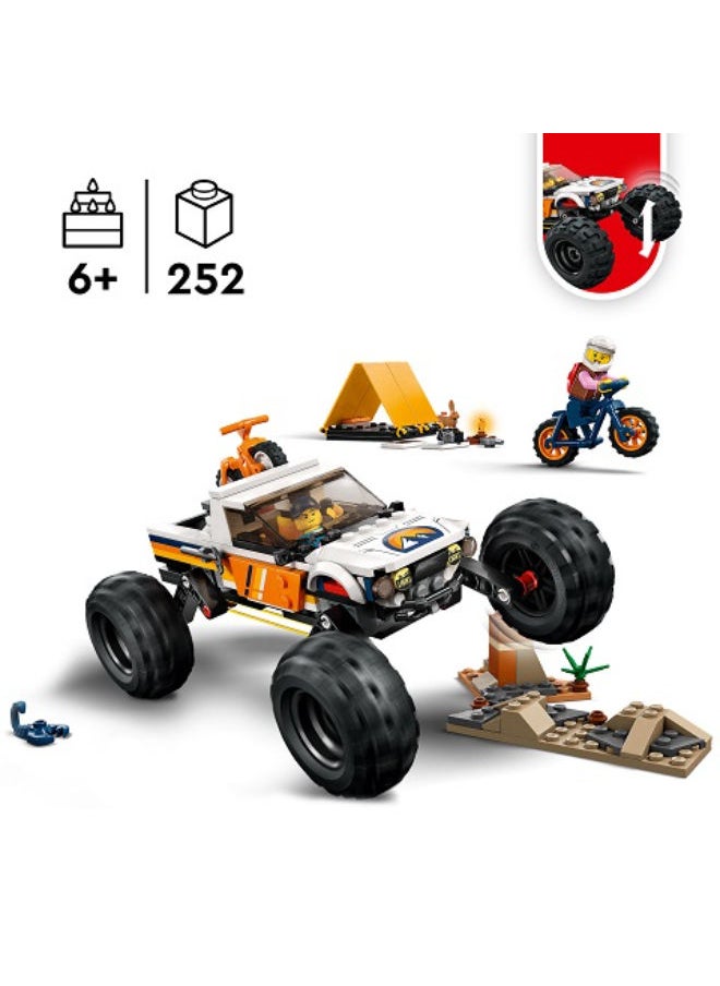 LEGO 60387 4X4 Off-Roader Adventure Building Set  - Image 3