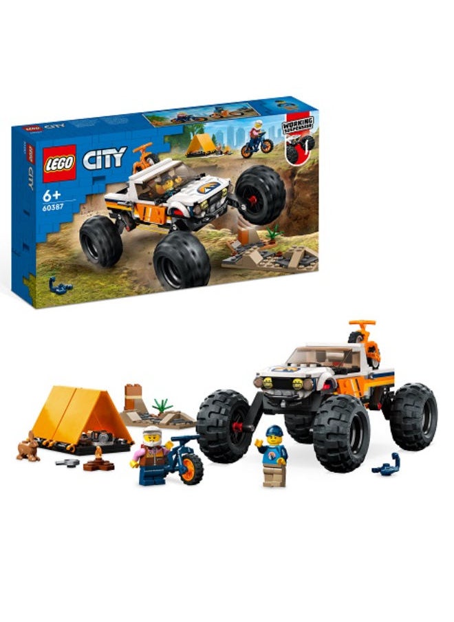LEGO 60387 4X4 Off-Roader Adventure Building Set  - Image 1