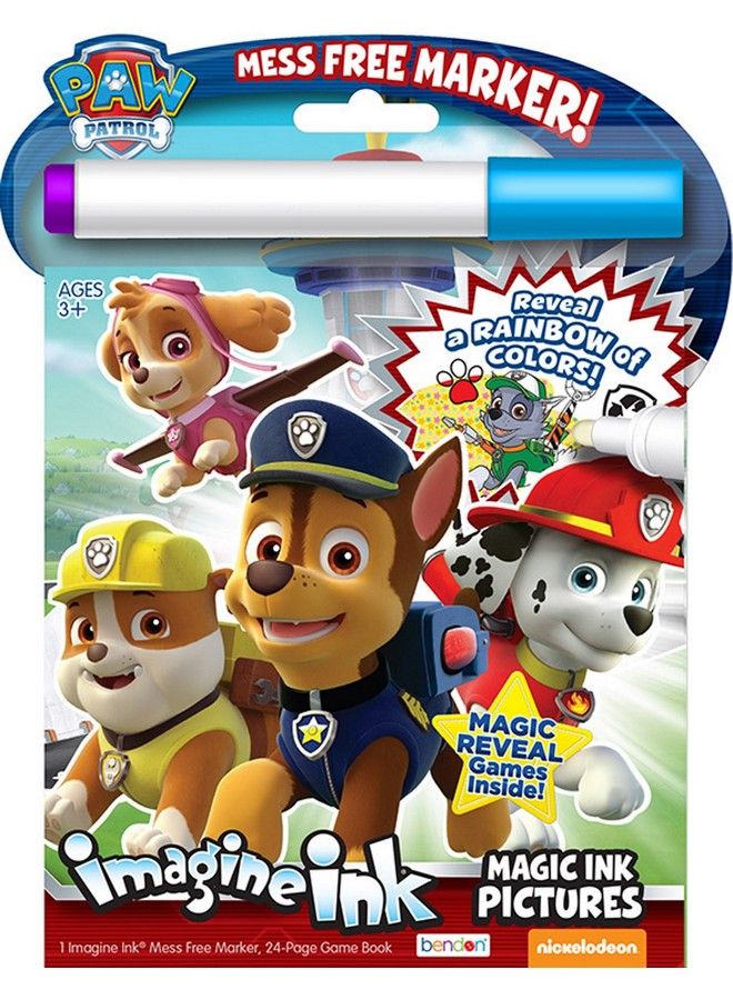 Bendon Publishing Imagine Ink Assorted Set Of Coloring Books For Boys Mess Free Invisible With Play Sticker Bonus & Wood Coloring Pencils Fun Favors Stickers Bulk - Image 5