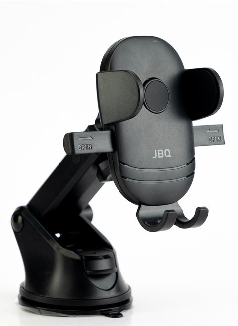 Semi Automatic Car Phone Mobile Holder Dashboard and Windshield Mount