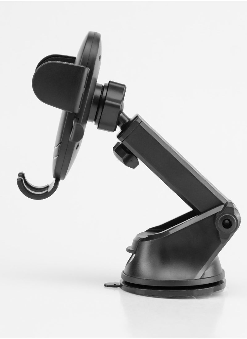 Semi Automatic Car Phone Mobile Holder Dashboard and Windshield Mount