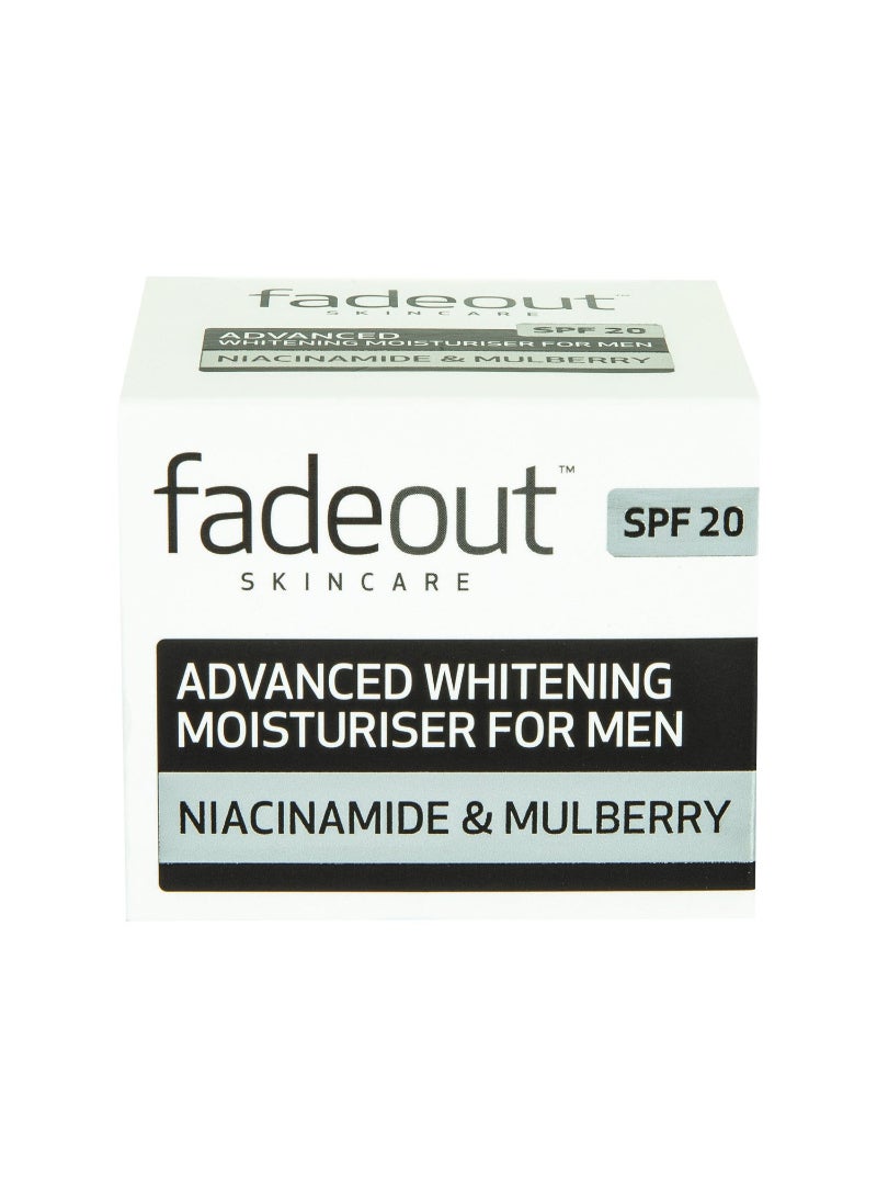 Fade Out Advanced Whitening Moisturiser For Men 50 ml