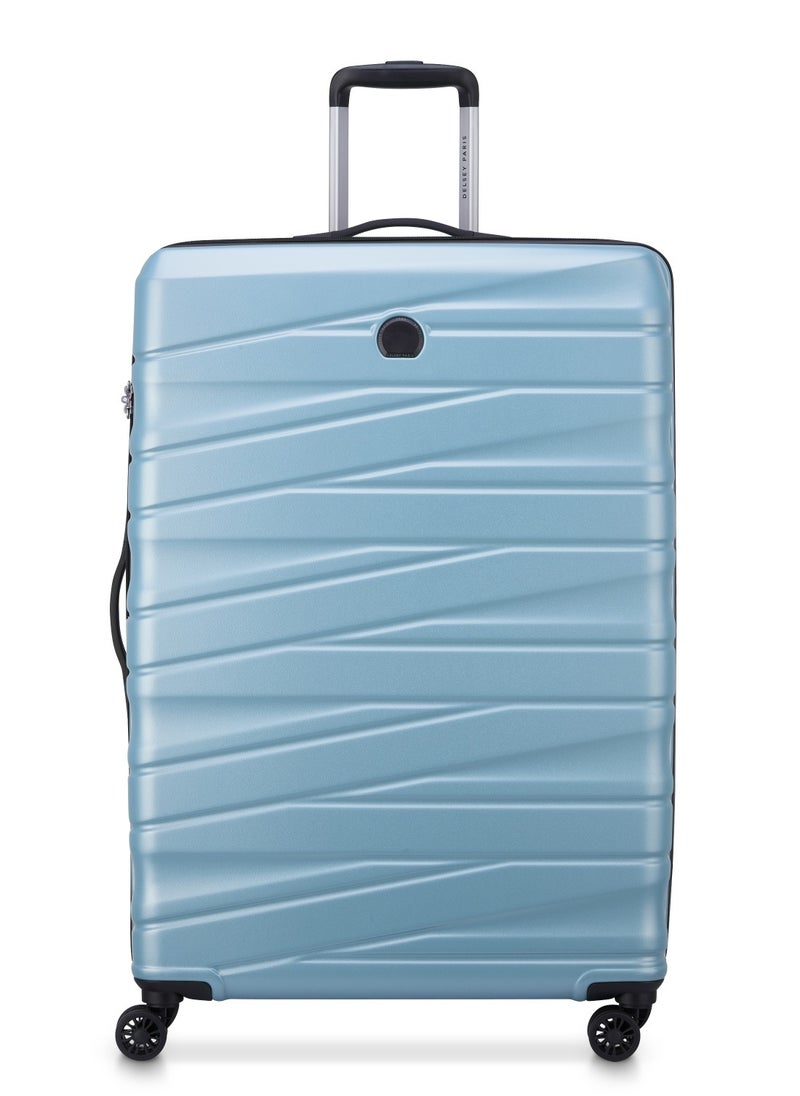 DELSEY Paris Tiphanie 82cm Hardcase 4 Double Wheel Expandable Check-In Luggage Trolley Case Aqua - 00389283142ME  - Image 1