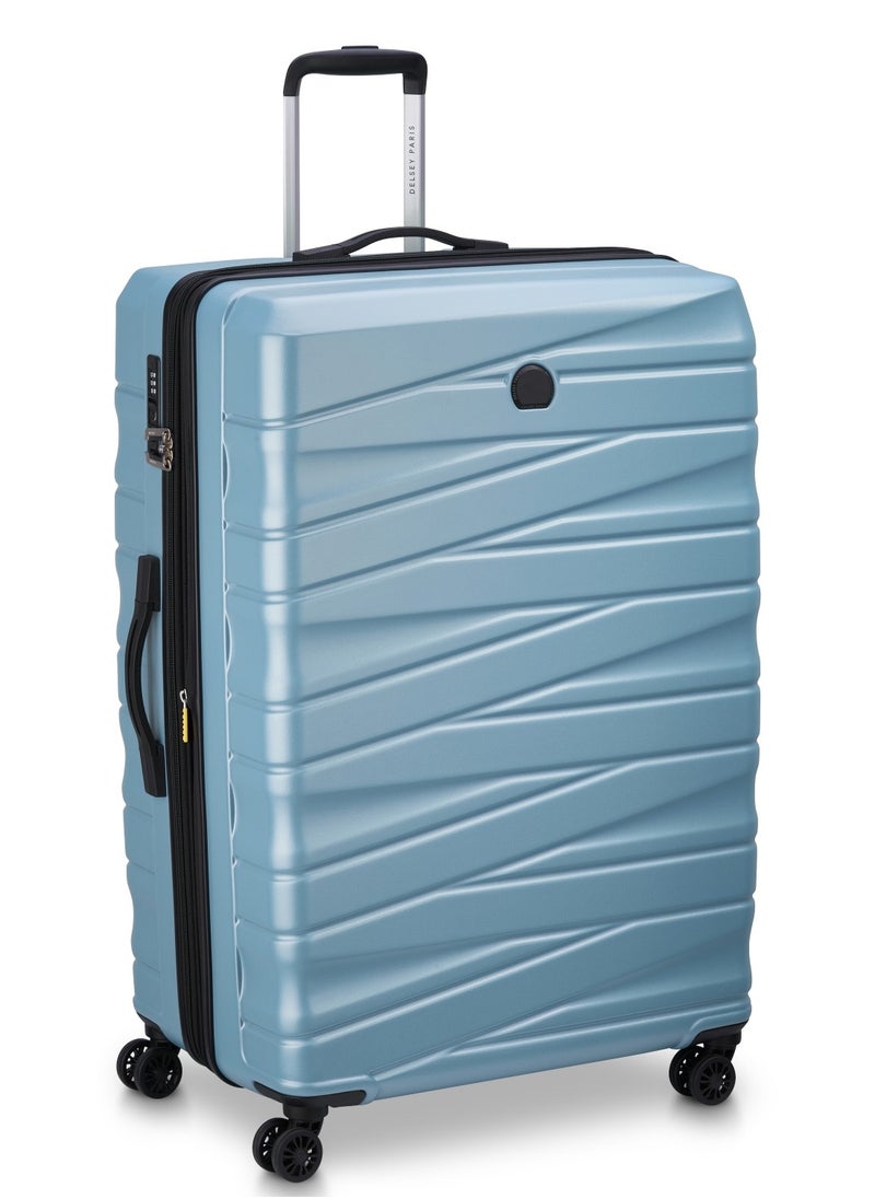 DELSEY Paris Tiphanie 82cm Hardcase 4 Double Wheel Expandable Check-In Luggage Trolley Case Aqua - 00389283142ME  - Image 2