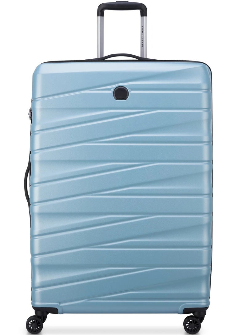 DELSEY Paris Tiphanie 82 cm Hardcase 4 Double Wheel Expandable Check-In Luggage Trolley - Aqua - Image 1
