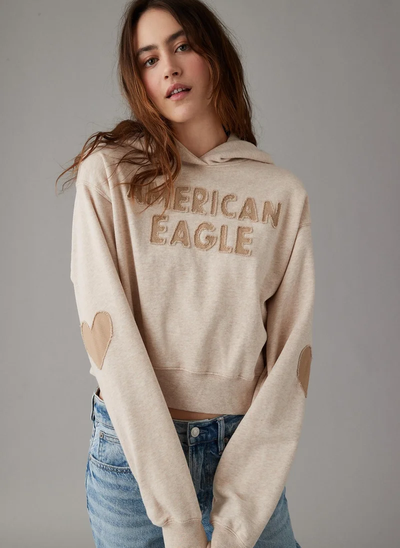 American Eagle Classic Graphic Pullover Hoodie