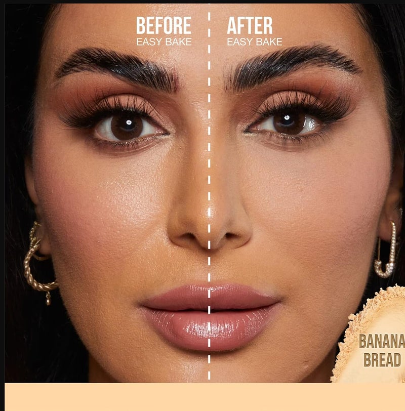 HUDA BEAUTY Mini Easy Bake Loose Baking & Setting Powder Banana Bread - Image 2