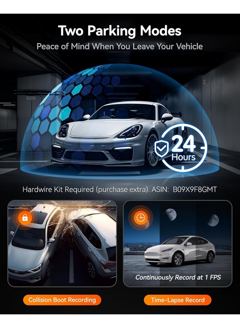 وولف بوكس كاميرا داش للسيارات - Image 4