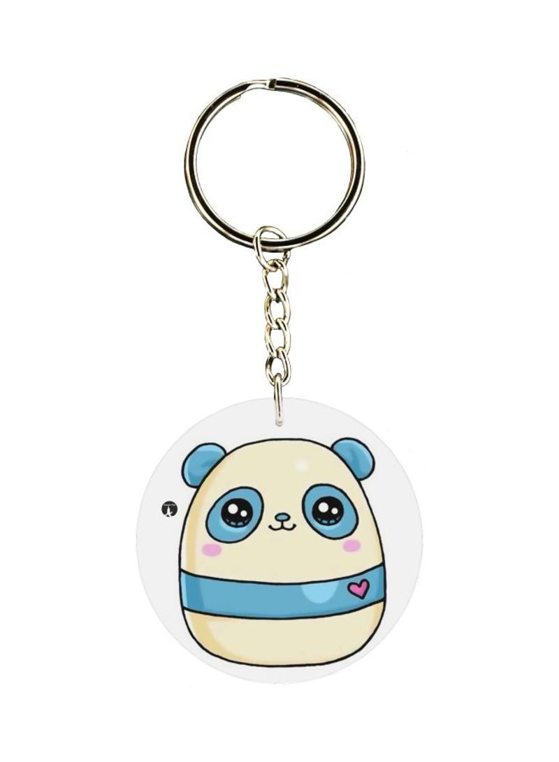RKN Double Sided Cartoon Printed Keychain