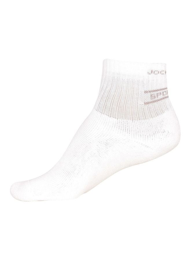 جوكي جوارب جوكي 7036 للرجال بطول الكاحل من القطن تيري مع معالجة ستاي فريش - Image 1