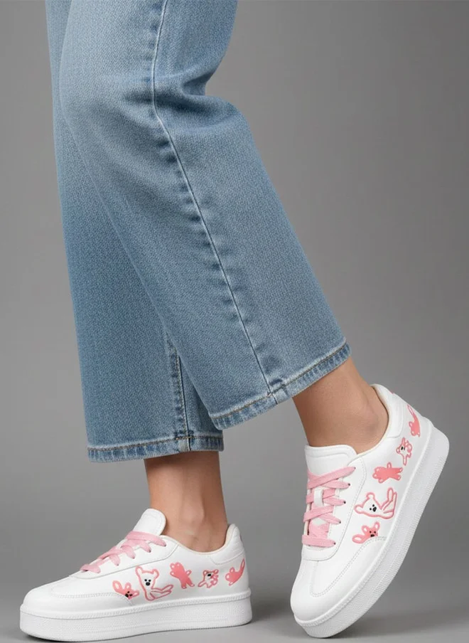 شوتوبيا Shoetopia Women Printed Sneakers