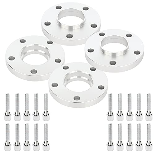 ECCPP 4X 5 Lug Hub Centric Wheel Spacers 20mm Thick 5x120mm to 5x120mm with 12x1.5 for E46 E90 E91 E92 E93 E60 E61 E82 E88 E30 E36 E28 E34 E24 E63 E64 E23 E32 E38 E52 - Image 1