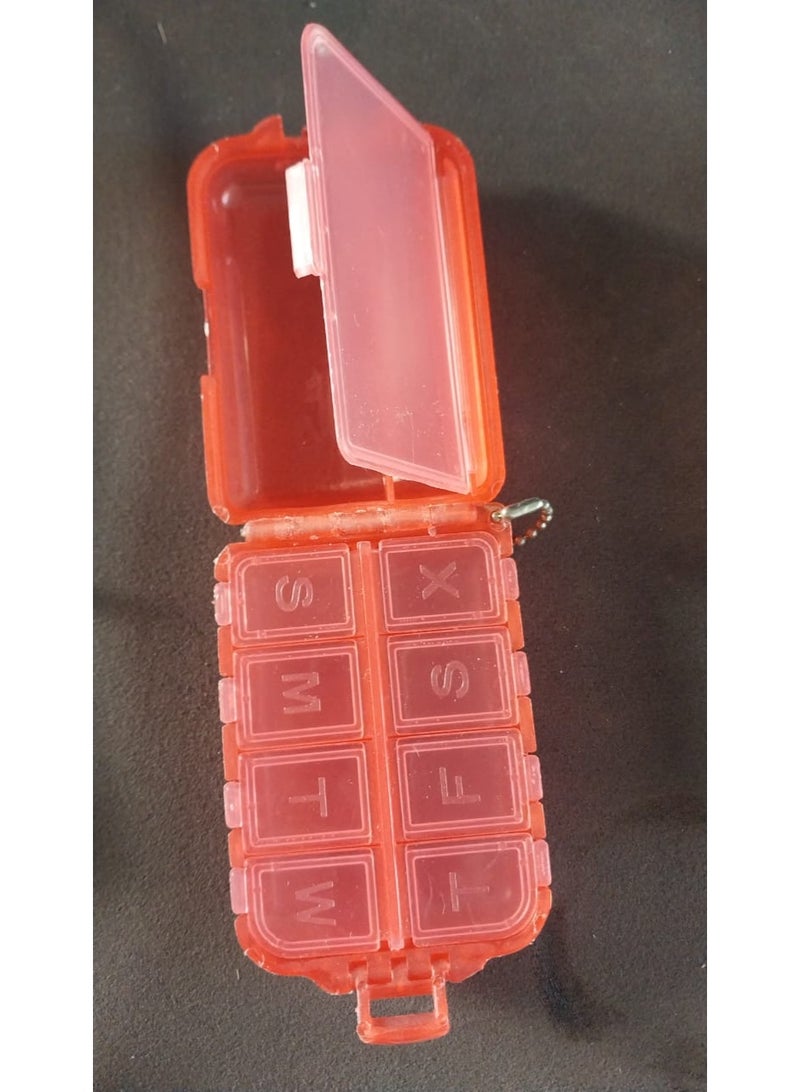 2 pieces pill organizer separated - Image 3
