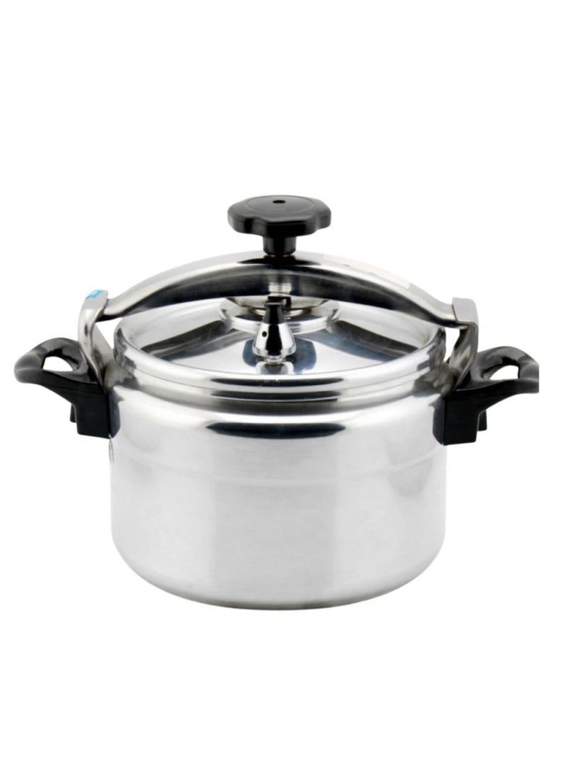 Dac 5 Liter Aluminum Pressure Cooker 22CM Medium Capacity Fast Cooking Pot with Secure Lock Lid Heat Resistant Handles and Built in Pressure Indicator Perfect for Families Meal Prep and Daily Use  - Image 3
