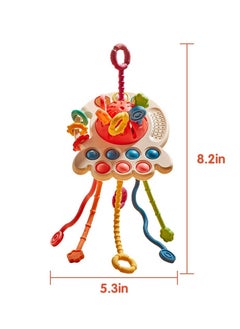 Sensory Montessori Baby Toys 6 to 12 Months Toddler Travel Toys for 1 2 Year Old Boy Girl Birthday Gifts Soft Pull String Fidget Educational Learning Bath Toys for 9 10 18 Months Infant - pzsku/Z4048807EED3CA52A0474Z/45/_/1677231812/7c40c8f4-653f-4073-97c3-21983da14979