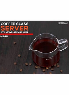 MIBRU V60 Coffee Filter Holder with Wooden Base Set of 4 Pieces for Drip and Filter Coffee  - Image 3