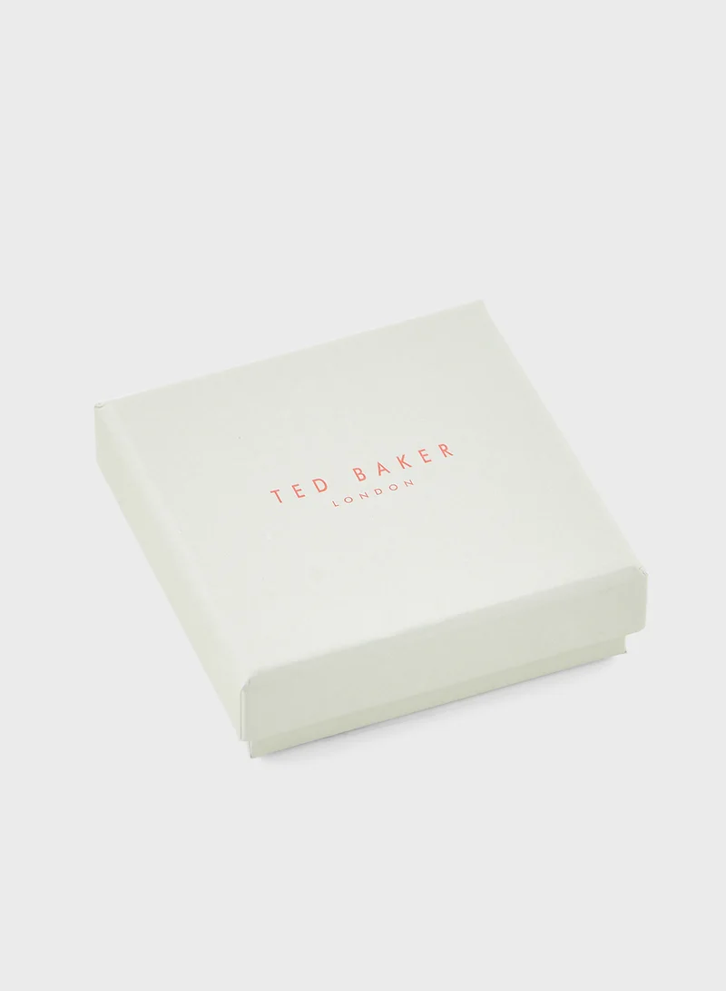 Ted Baker Crystal Detail Hoop Earrings