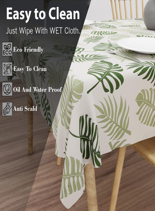 Wings Star Premium Center Table Cover, PVC Fabric, 40x60 inch Size | Table Cloth | PVC 4 Seater Rectangular Center Table Cover | Table Sheet for Dining, Party, Events | Waterproof Protector - Image 3