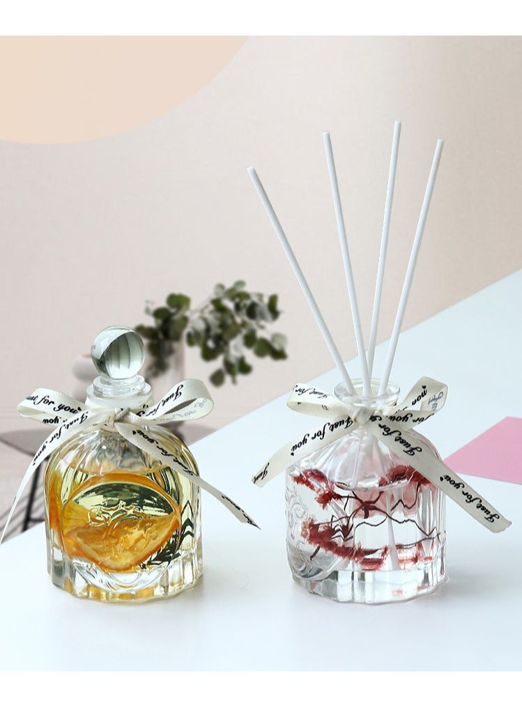 CAPRI COOL - Lime Basil Citrus Oil Aromatherapy Diffuser Stick and Glass Bottle for Room Fragrance and Home Décor - Image 1