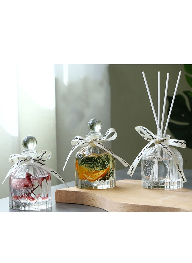 CAPRI COOL - Lime Basil Citrus Oil Aromatherapy Diffuser Stick and Glass Bottle for Room Fragrance and Home Décor - Image 1