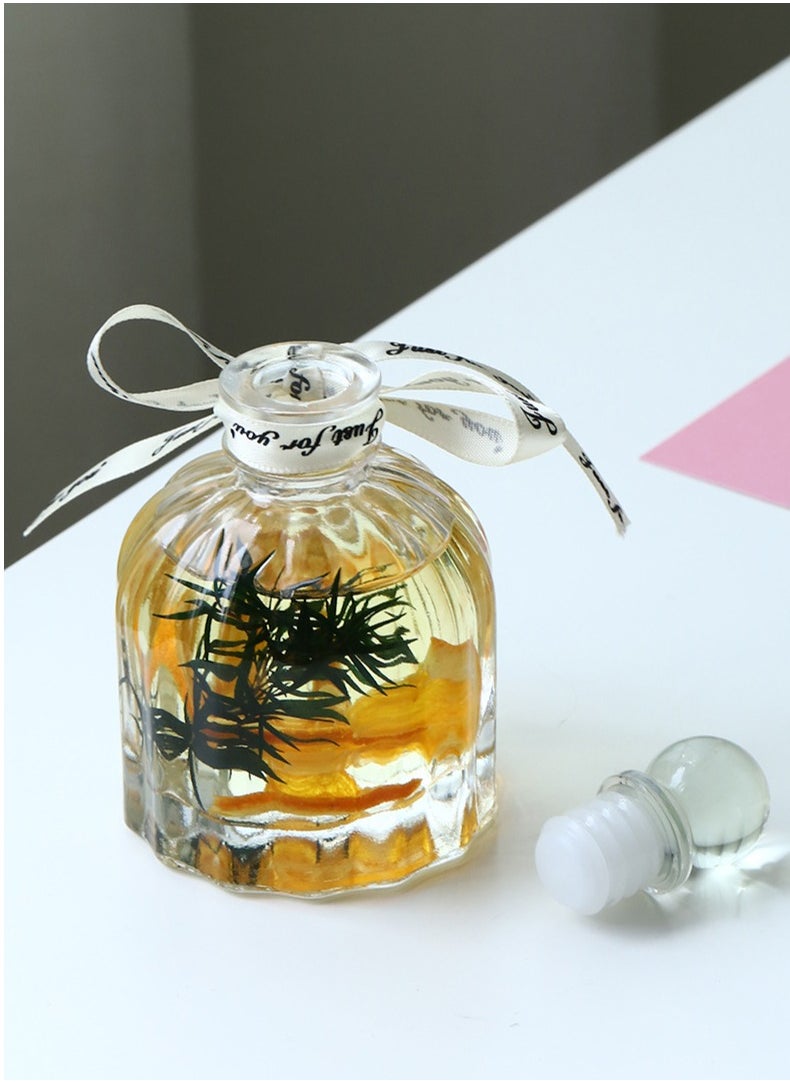 CAPRI COOL - Lime Basil Citrus Oil Aromatherapy Diffuser Stick and Glass Bottle for Room Fragrance and Home Décor - Image 1