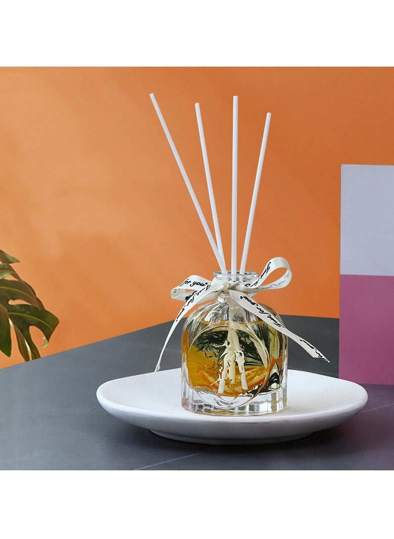 CAPRI COOL - Lime Basil Citrus Oil Aromatherapy Diffuser Stick and Glass Bottle for Room Fragrance and Home Décor - Image 1