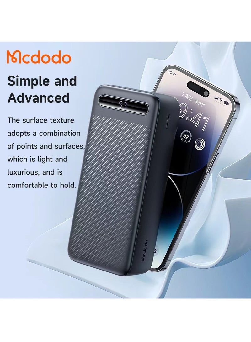MCDODO MC-420 30000mah Large Capacity Power Bank 3 Output Display Battery - Image 3